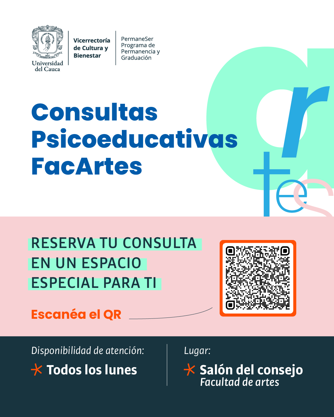 Consultas psicoeducativas FacArtes