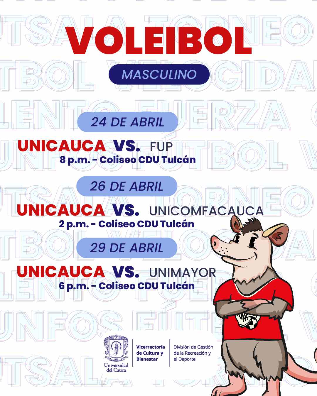 Juegos Departamentales ASCUNDAF