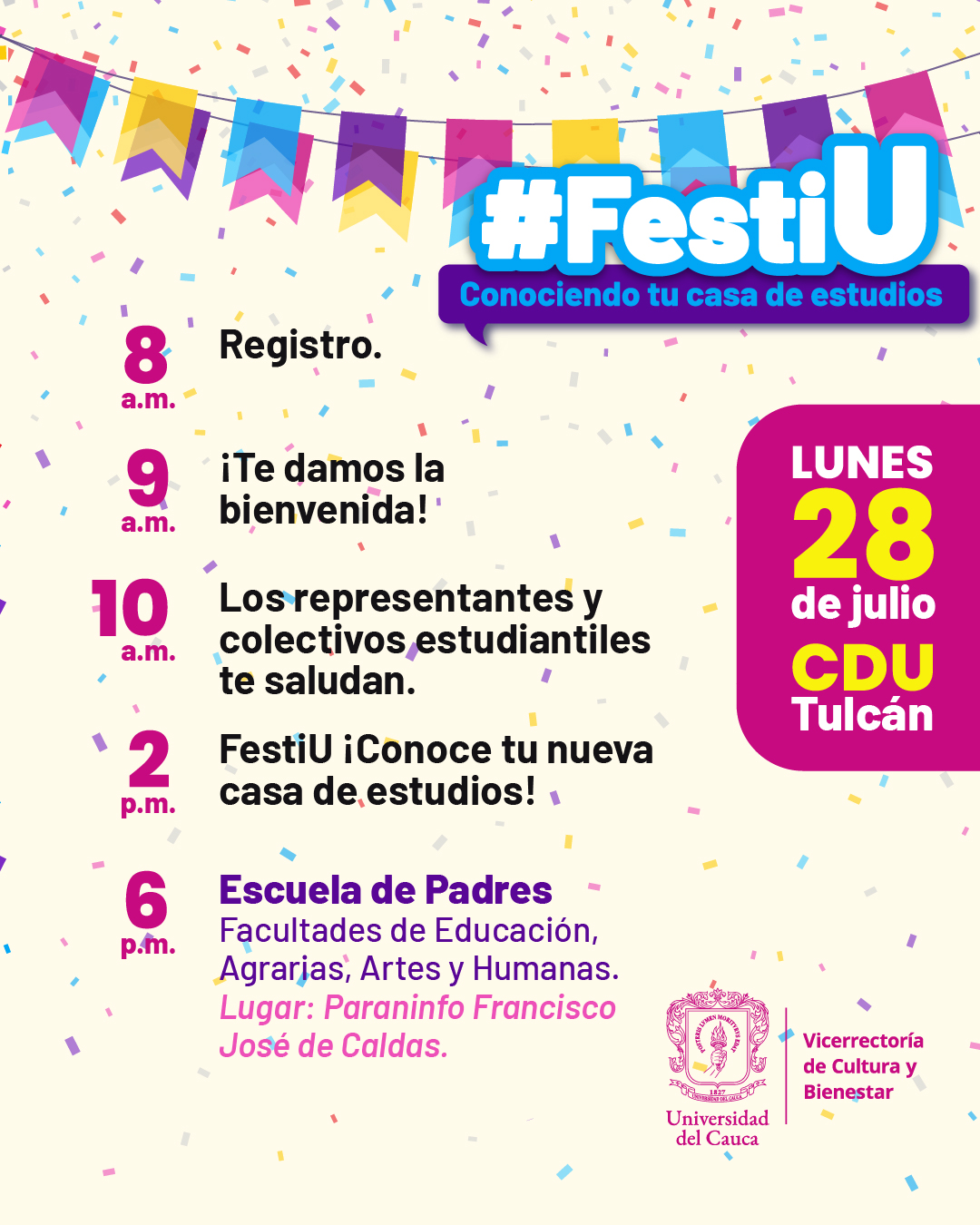 FestiU Conociendo tu casa de estudios - Lunes