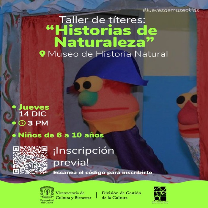 Taller de títeres: Historias de Naturaleza