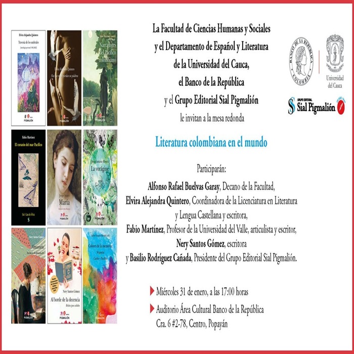 Mesa Redonda Literatura Colombiana en el Mundo