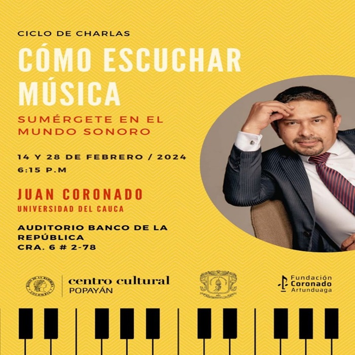 Ciclo de charlas “Cómo escuchar música. Sumérgete en el mundo sonoro”