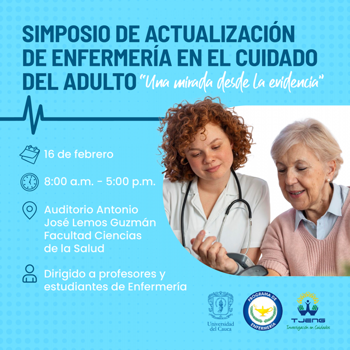Simposio de actualización de Enfermería en el Cuidado del Adulto. Una mirada desde la evidencia