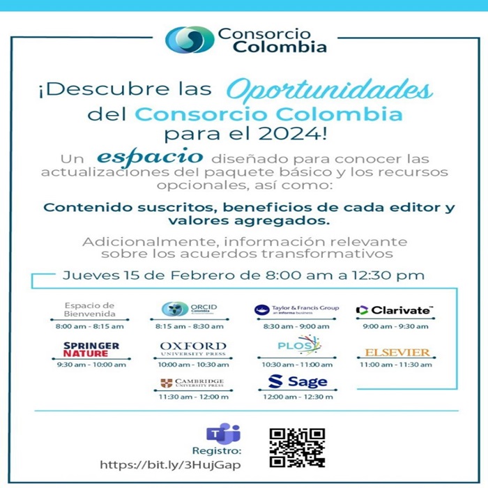 Jornada de Actualización de contenidos del Consorcio Colombia 2024