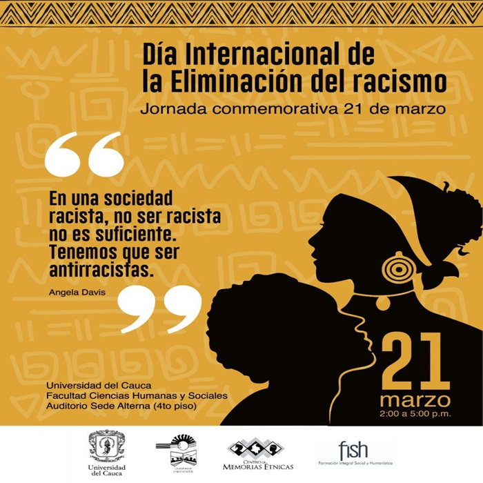 Jornada Conmemorativa. Día Internacional de la Eliminación de la Discriminación Racial