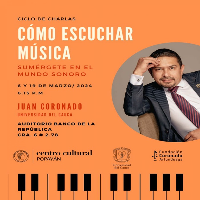 Ciclo de charlas Cómo escuchar música. Sumérgete en el mundo sonoro