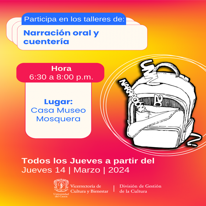 Talleres de narración oral y cuentería