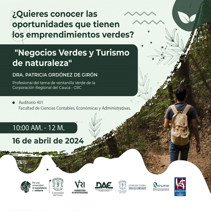 Charla “Negocios Verdes y Turismo de Naturaleza”