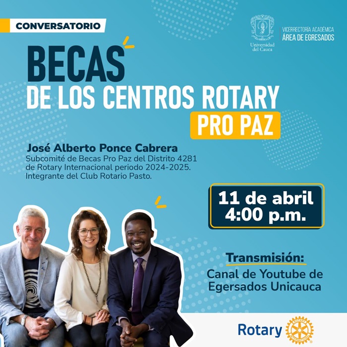 Conversatorio Becas de los Centros Rotary Pro Paz