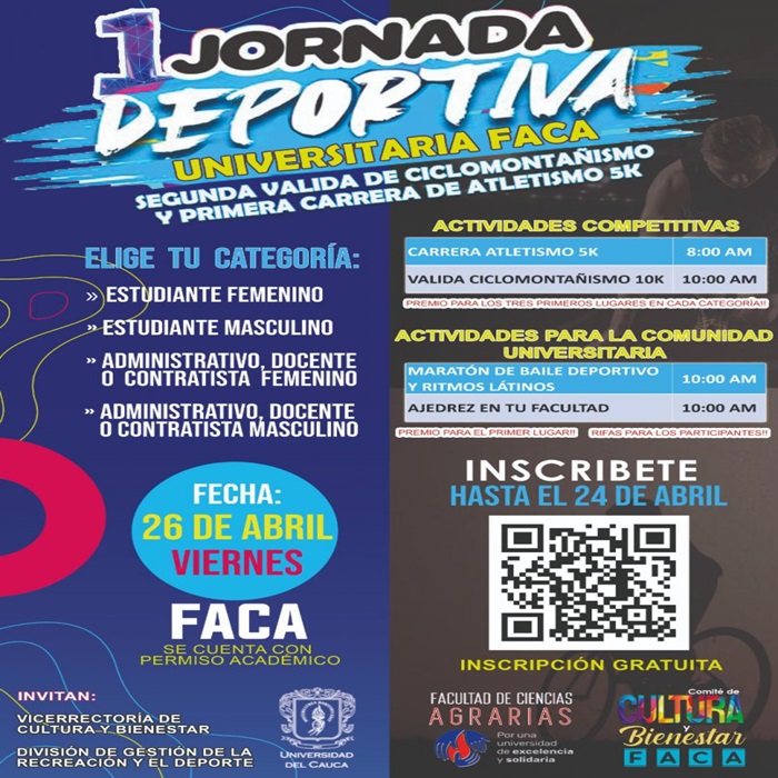 Primera Jornada Deportiva Universitaria FACA