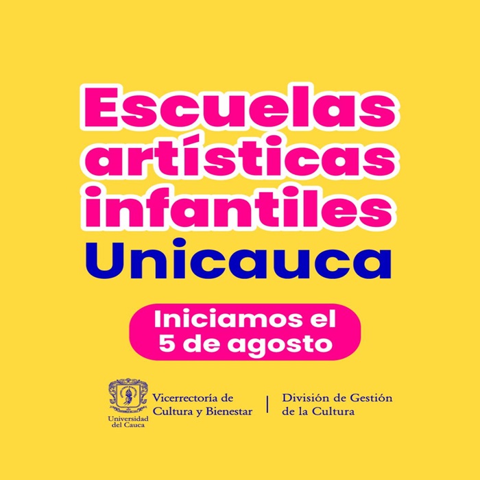 Escuelas artísticas infantiles Unicauca