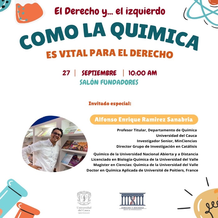 El derecho y… el izquierdo, Cómo la química es vital para el derecho