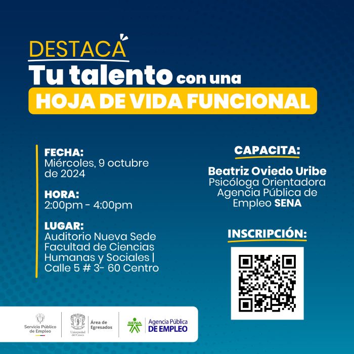 Destaca tu talento con una Hoja de Vida funcional