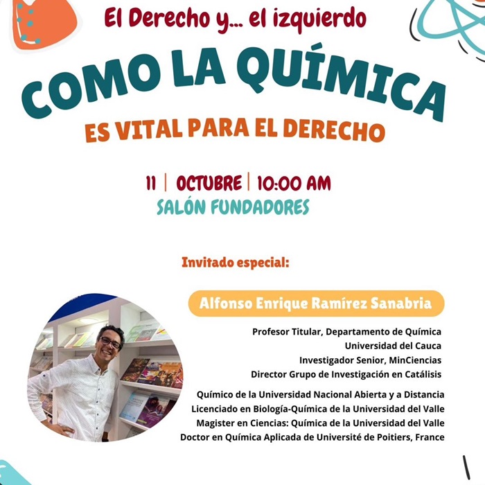 El derecho y… el izquierdo, Cómo la química es vital para el derecho