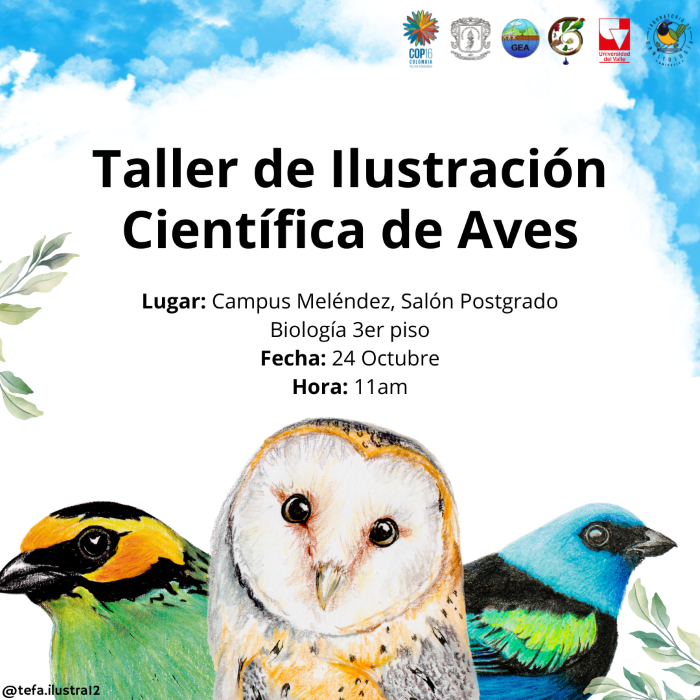 Taller “Ilustración científica de aves”