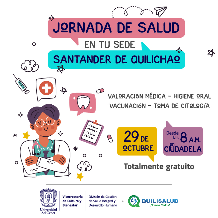 Jornada de salud en tu sede Santander de Quilichao