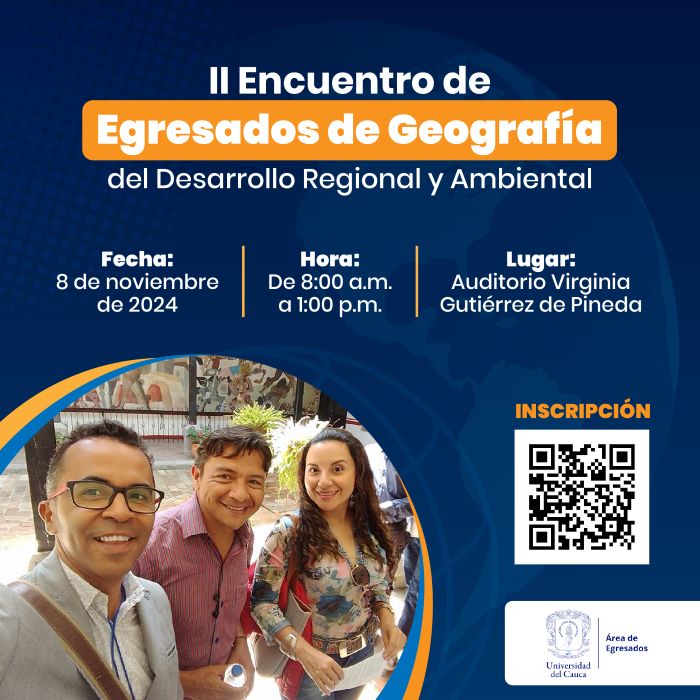 II Encuentro de Egresados de Geografía del Desarrollo Regional y Ambiental