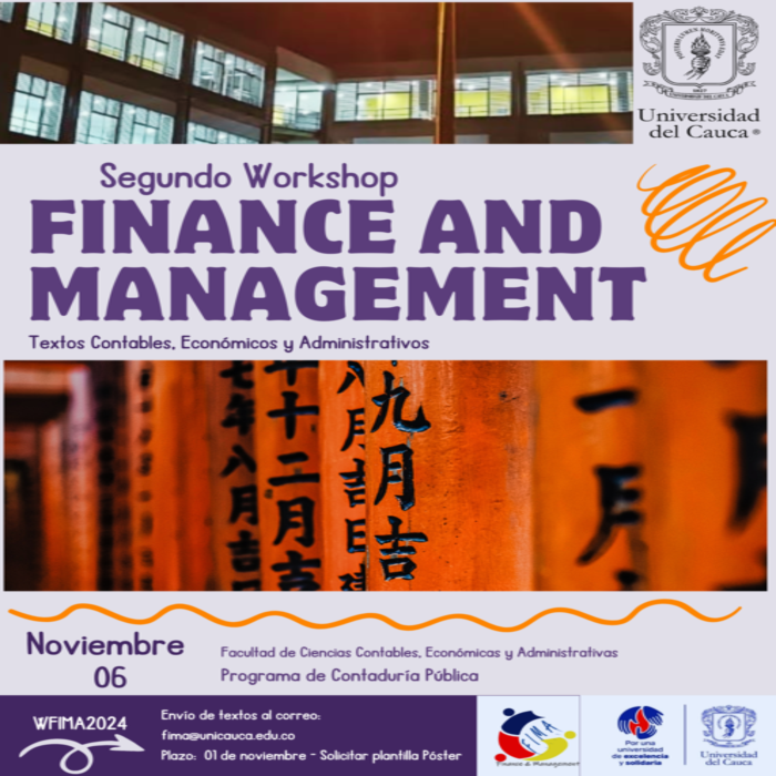 Segundo Workshop en Finance & Management WFIMA2024