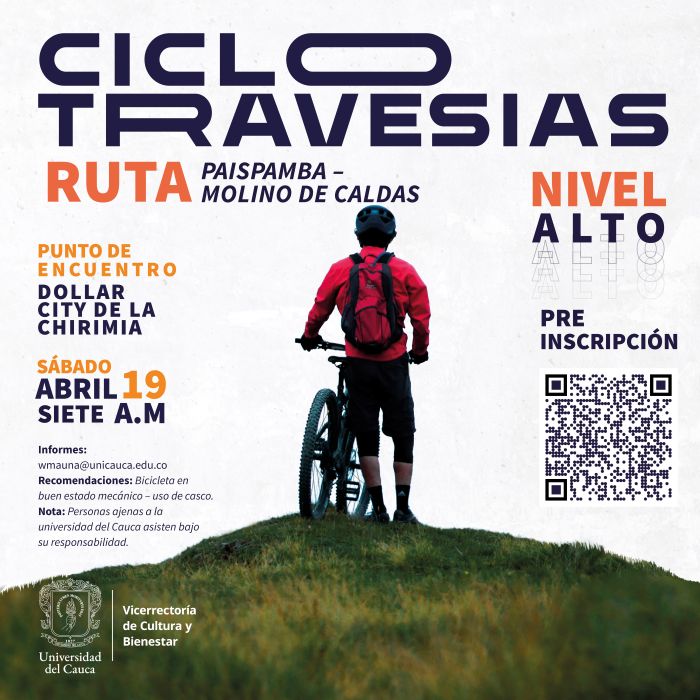 Ciclo travesías Unicauca: 2025 - 1