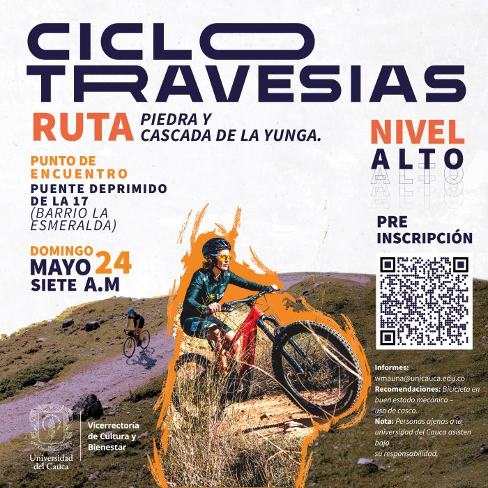 Ciclo travesías Unicauca: 2025 - 1