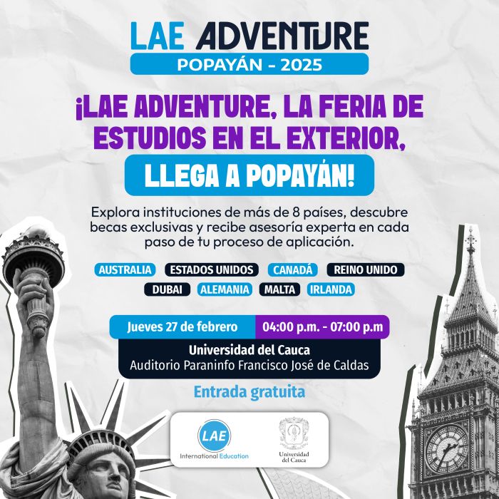 LAE Adventure – Feria de Estudios en el Exterior