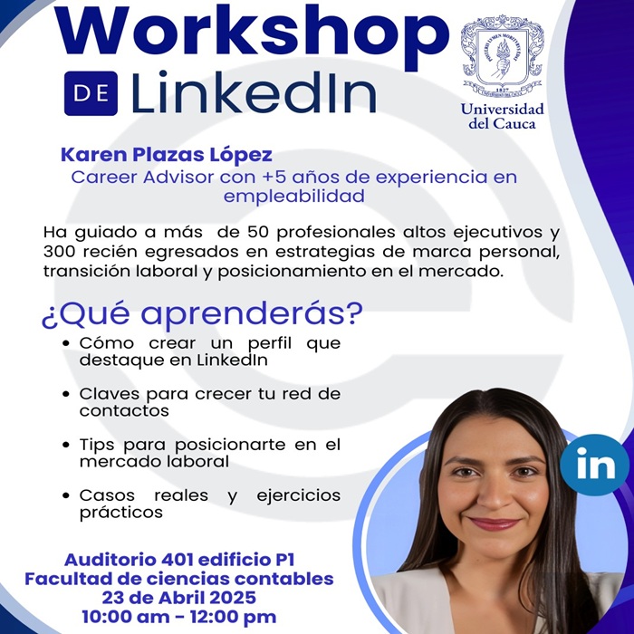 Workshop LinkedIn Unicauca