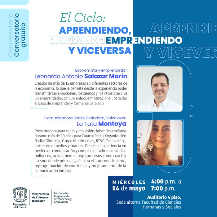 Conversatorio Aprendiendo, Emprendiendo y Viceversa