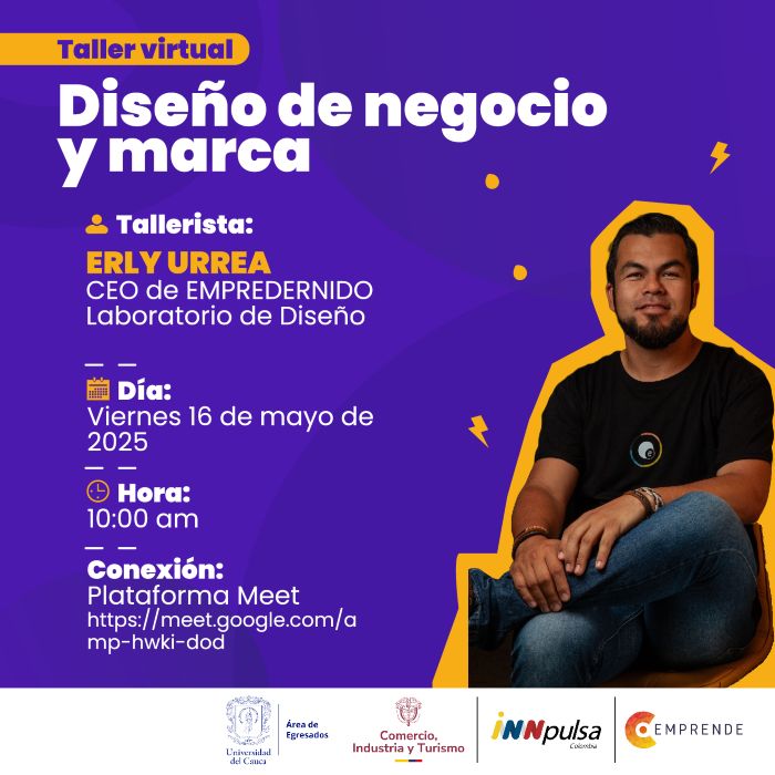 Taller virtual Diseño de negocio y marca