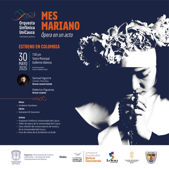 Mes Mariano. Ópera en un acto