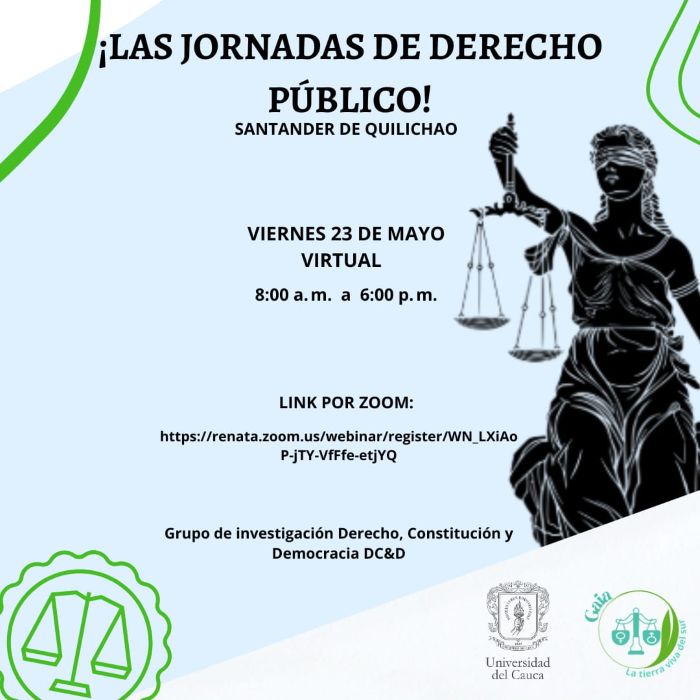 Jornadas de Derecho Público Edición 2025. Santander de Quilichao 