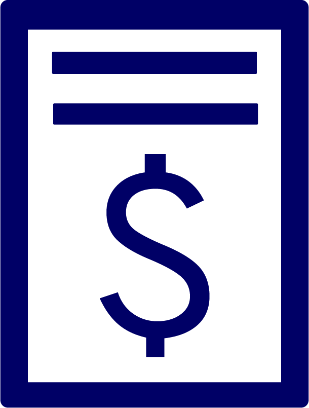 Tarjeta de acceso a la información de Recibo de Matrícula.