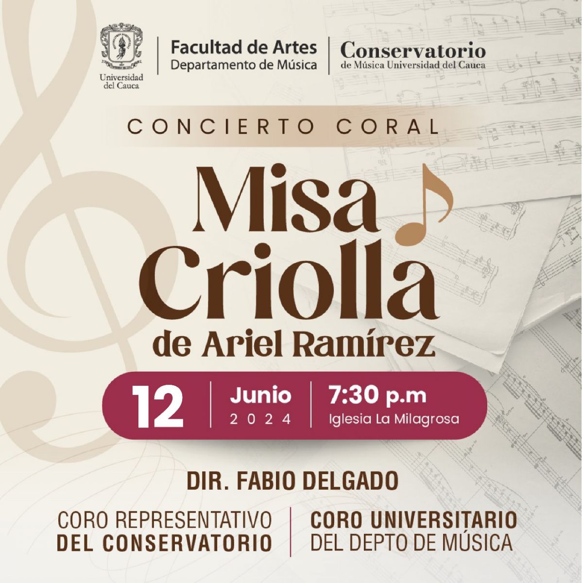 Imagen de concierto música coral