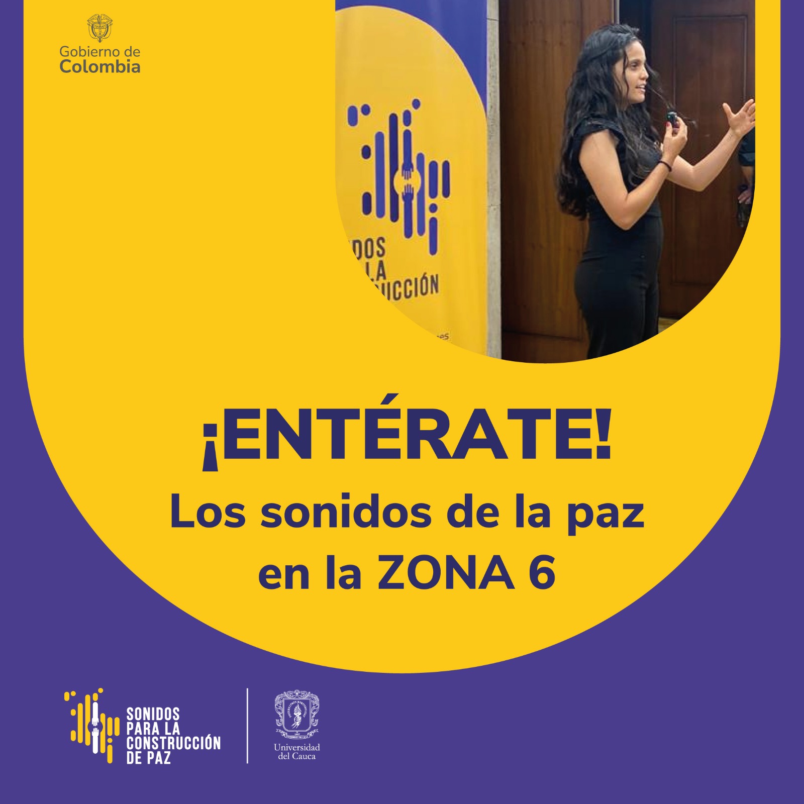 Imagen de Programa Presidencial Sonidos para la Construcción de paz