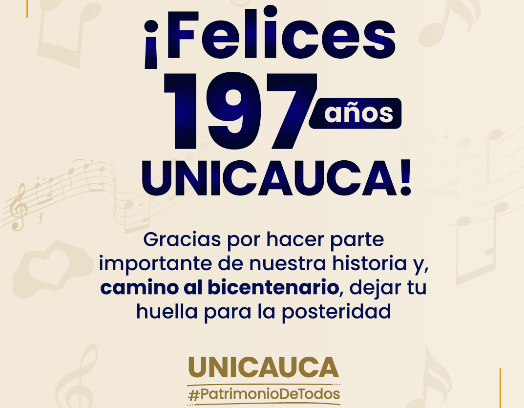 Imagen Unicauca 197 años