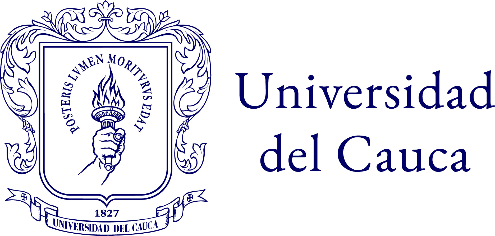Imagen de Logo Universidad del Cauca Azul