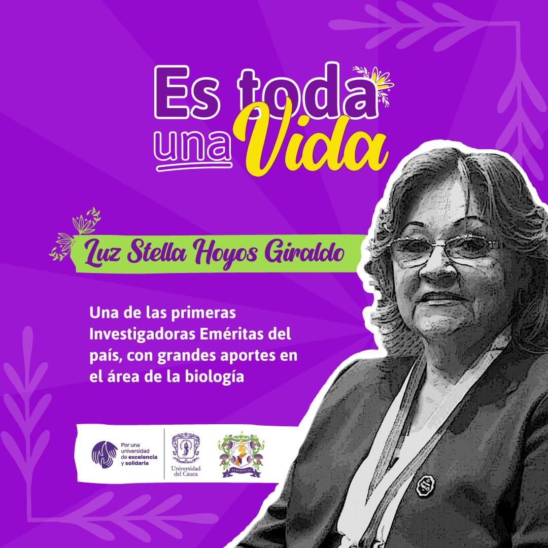 Imagemn de ,la campaña Es toda una vida pensionada Luz Stella Hoyos Giraldo