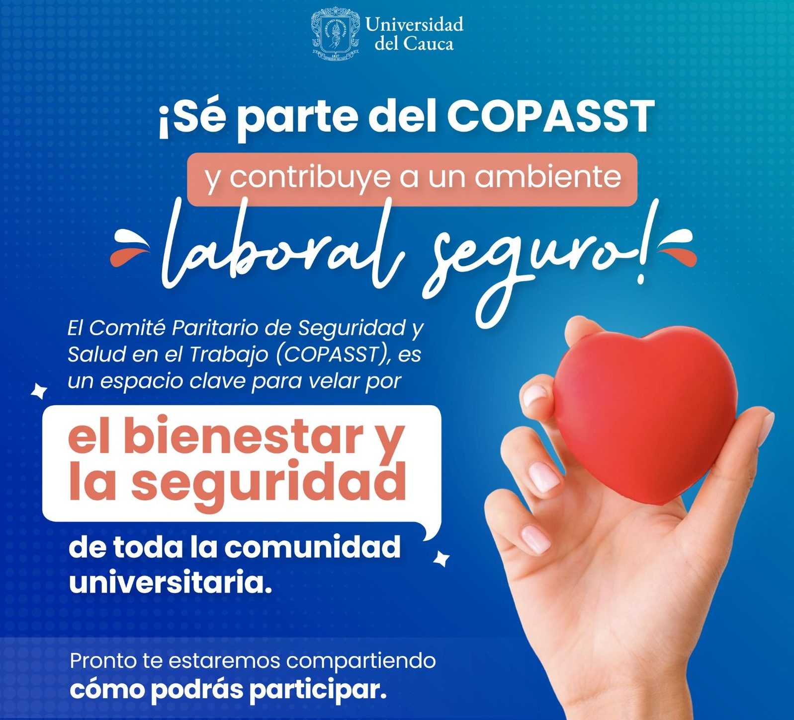 Imagen de Comité Paritario de Seguridad y Salud en el Trabajo (COPASST)
