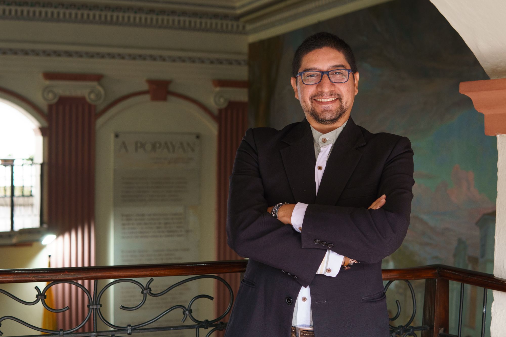 Imagen del profesor Álvaro Fernández