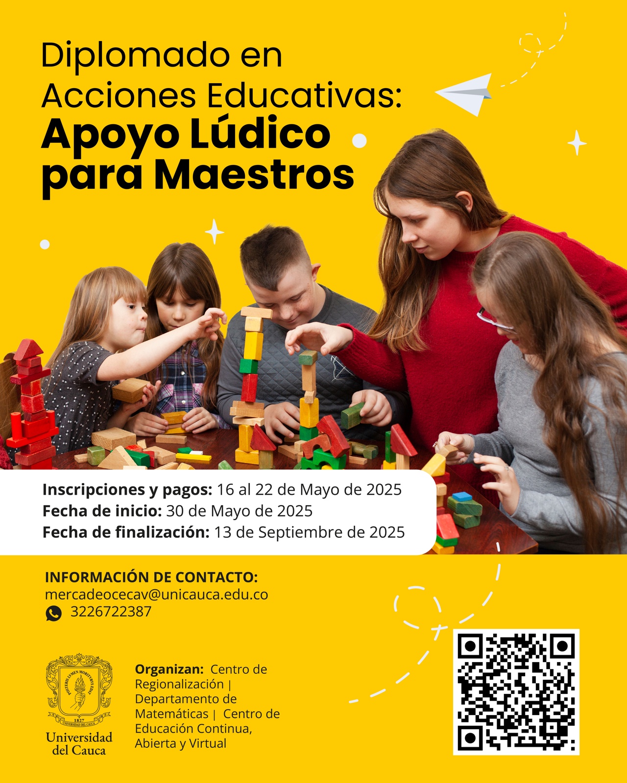 Imagen de Diplomado en Acciones Educativas: Apoyo Lúdico para Maestros