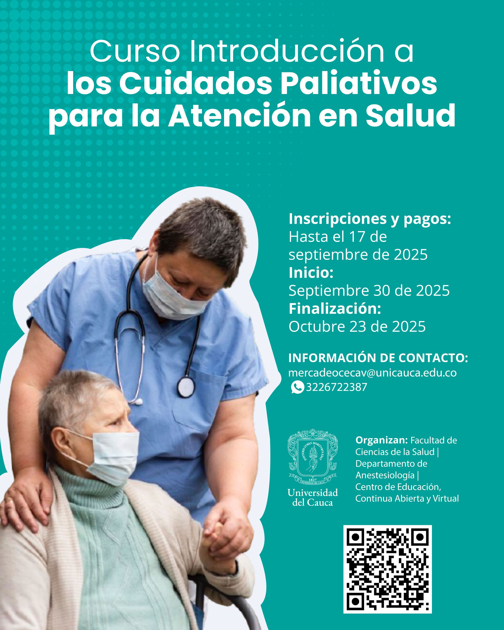 Imagen de Curso Introducción a los Cuidados Paliativos para la Atención en Salud