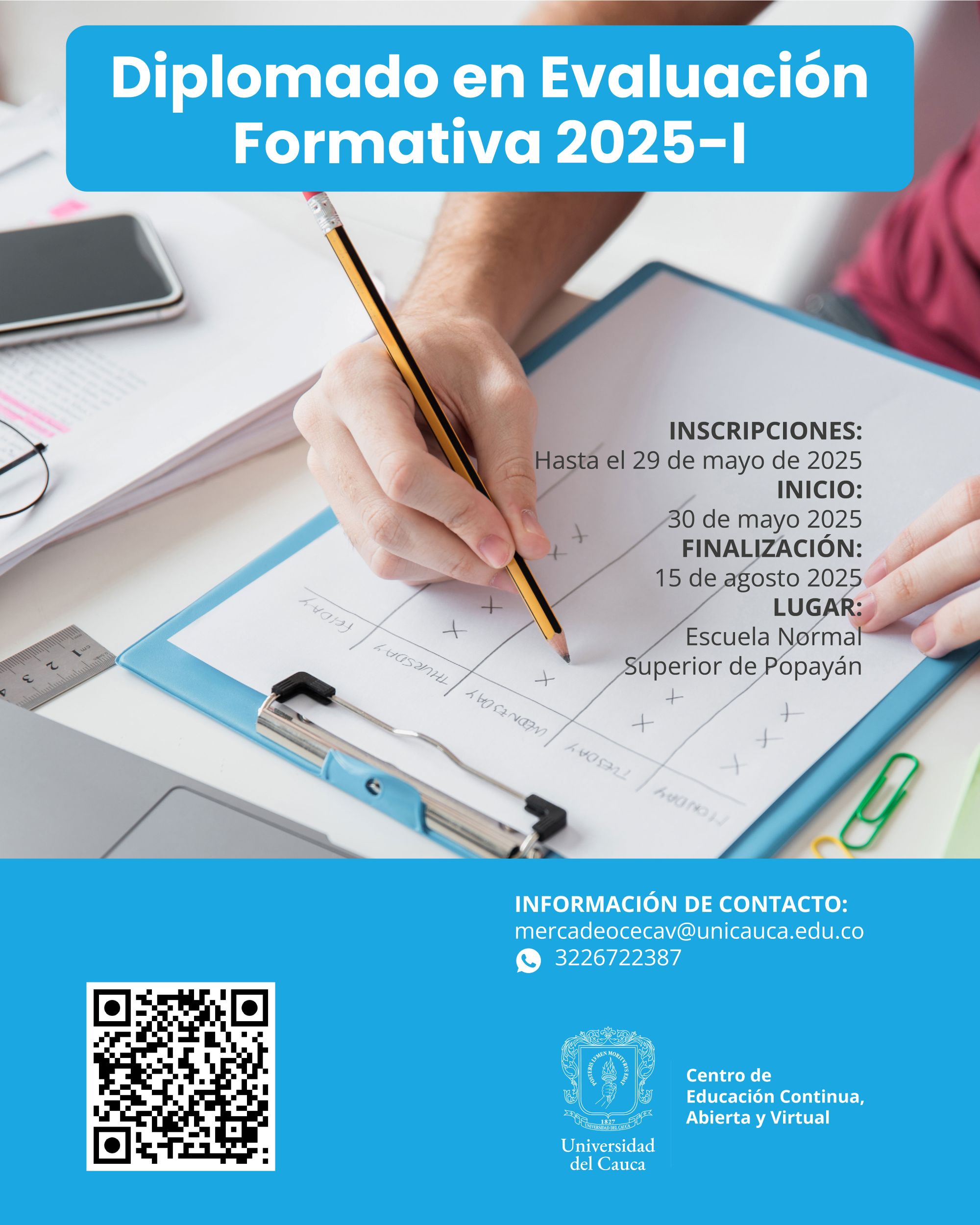 Imagen de Diplomado en Evaluación Formativa 2025-I