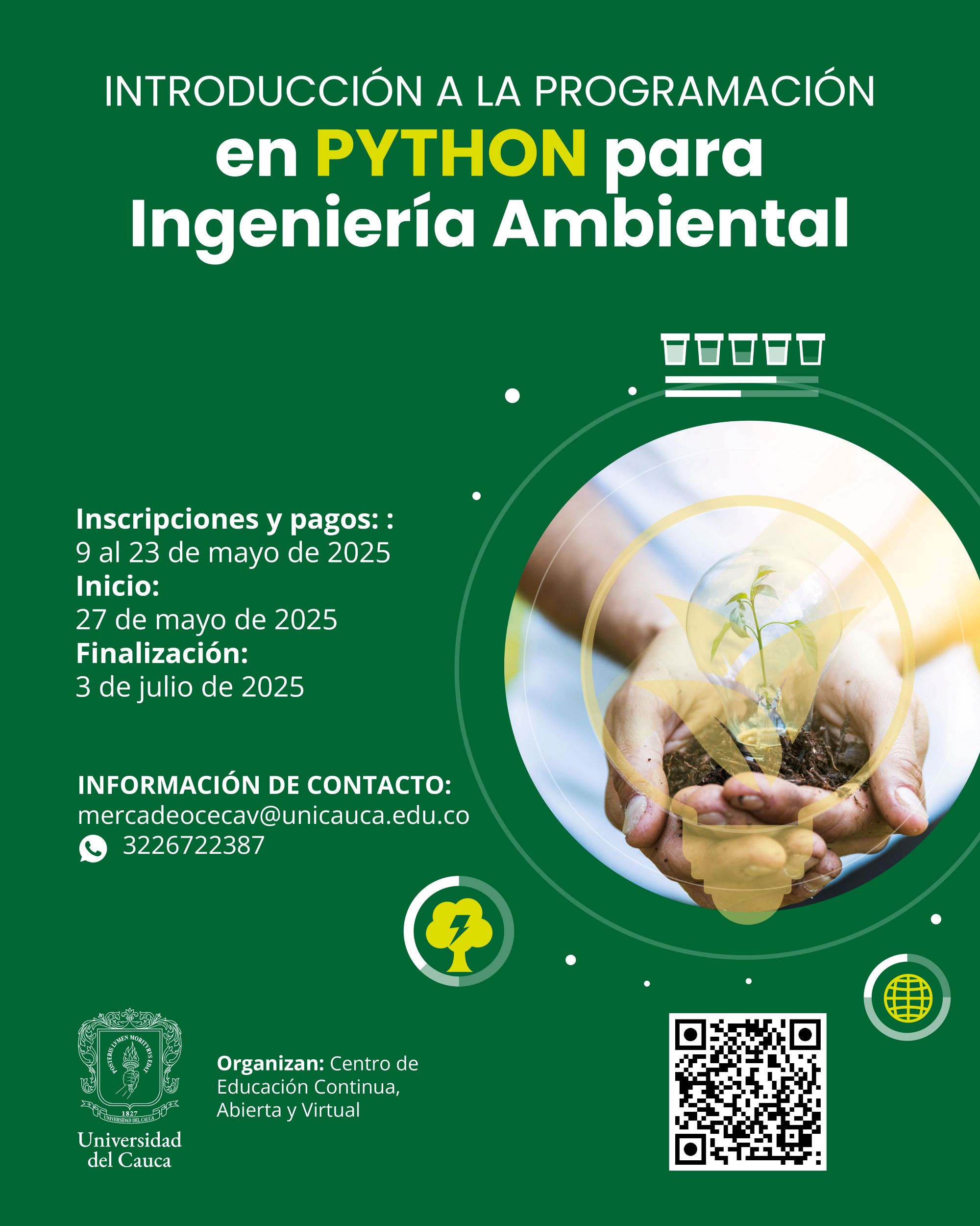 Imagen de Introducción a la Programación en Python para Ingeniería Ambiental