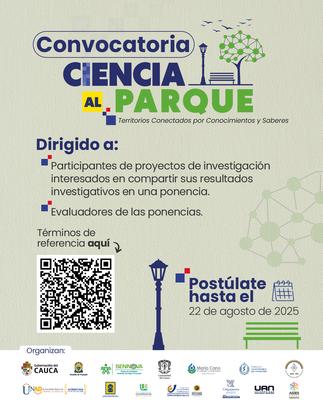 Imagen de Convocatoria Ciencia al Parque 2025